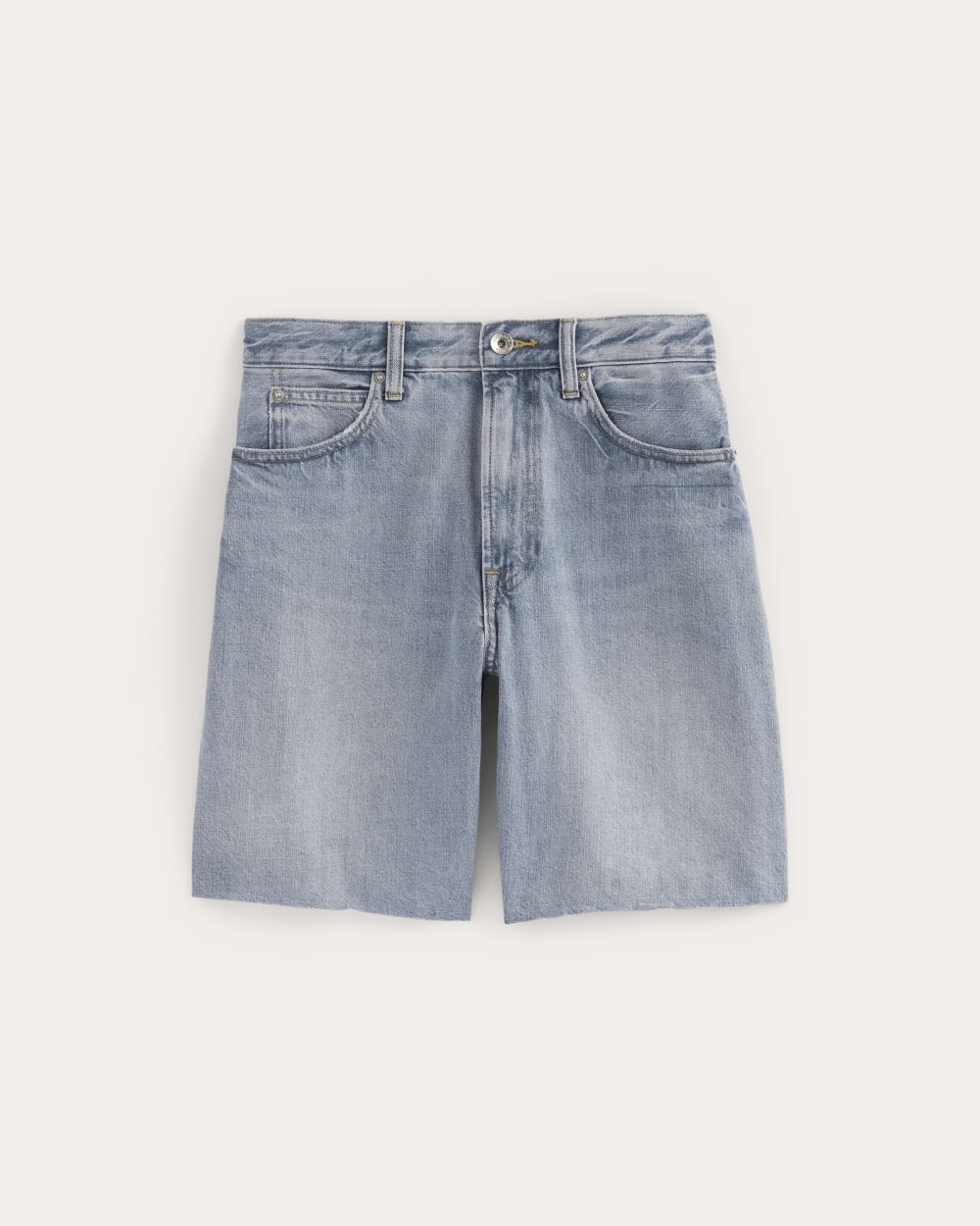 The OG Baggy Jean Short in Light Indigo — alternate view