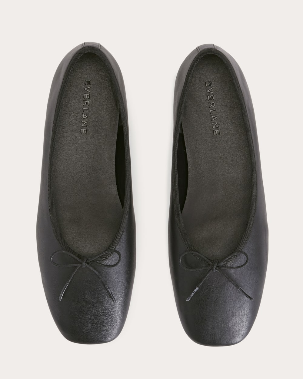 The Day Ballet Flat in Black — detail view