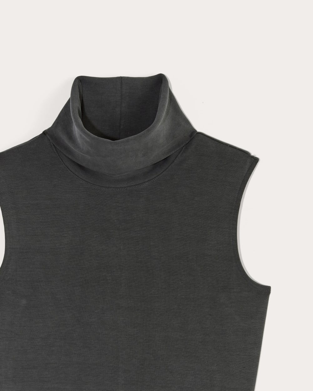 The Madison Dress in Butterknit in Black — detail view