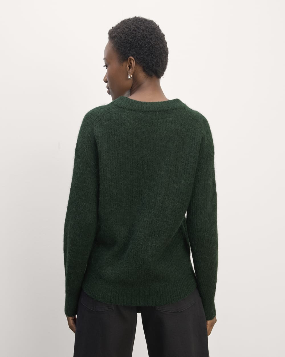 The Cocoon Crew in Alpaca in Scarab — detail view
