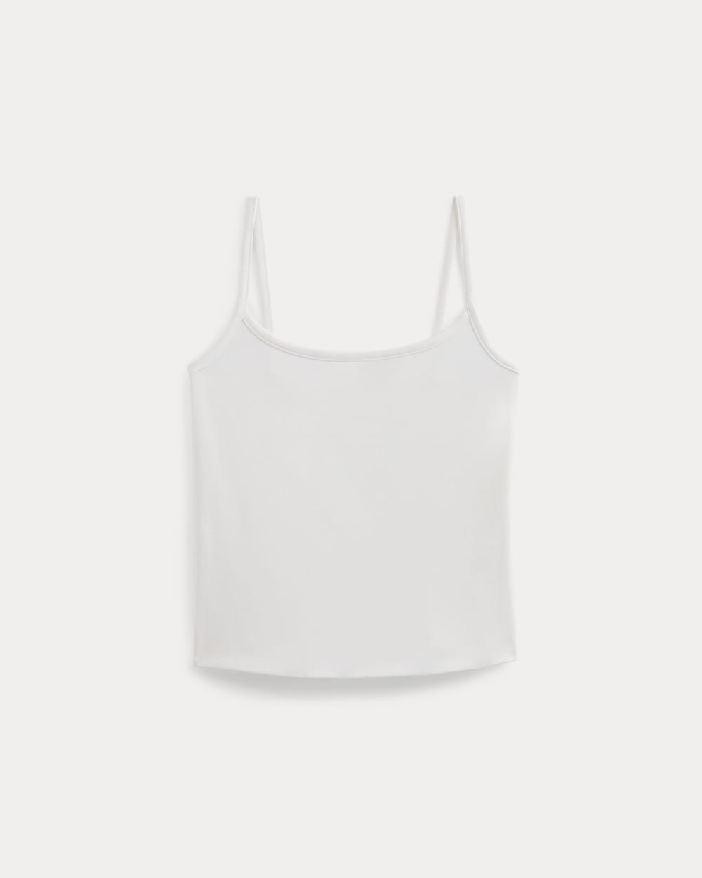 Scoopneck Cami in Bone — alternate view
