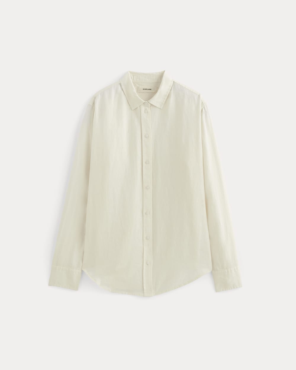 The Must-Have Shirt in Linen in Bone — alternate view