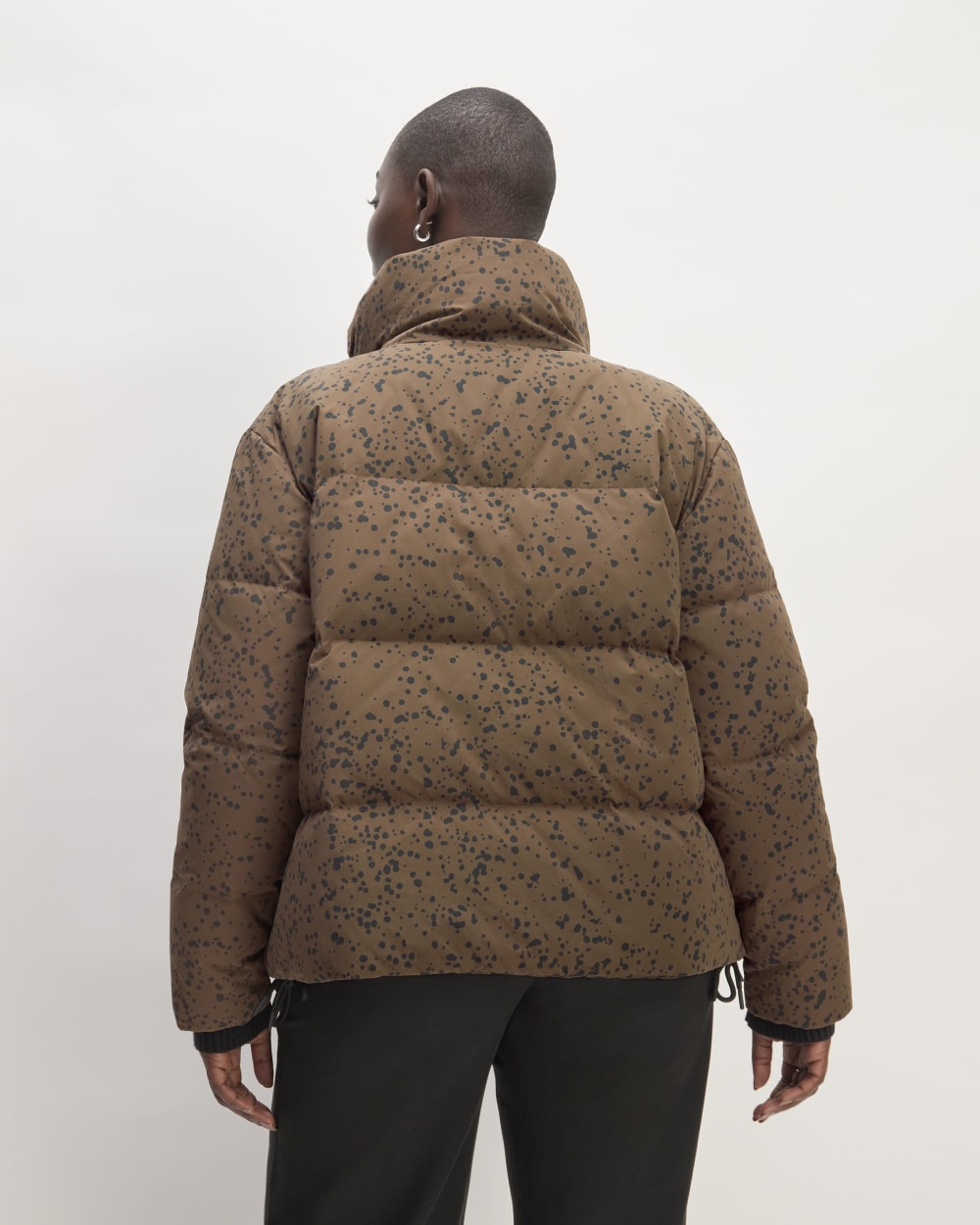 The Puffer Bomber in Cocoa Moonsplatter — detail view