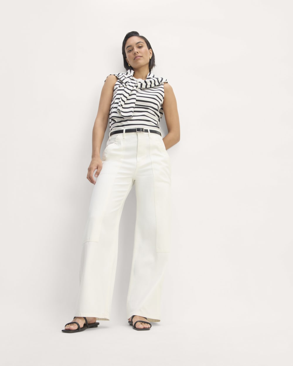 The Carpenter Jean in Bone — front view