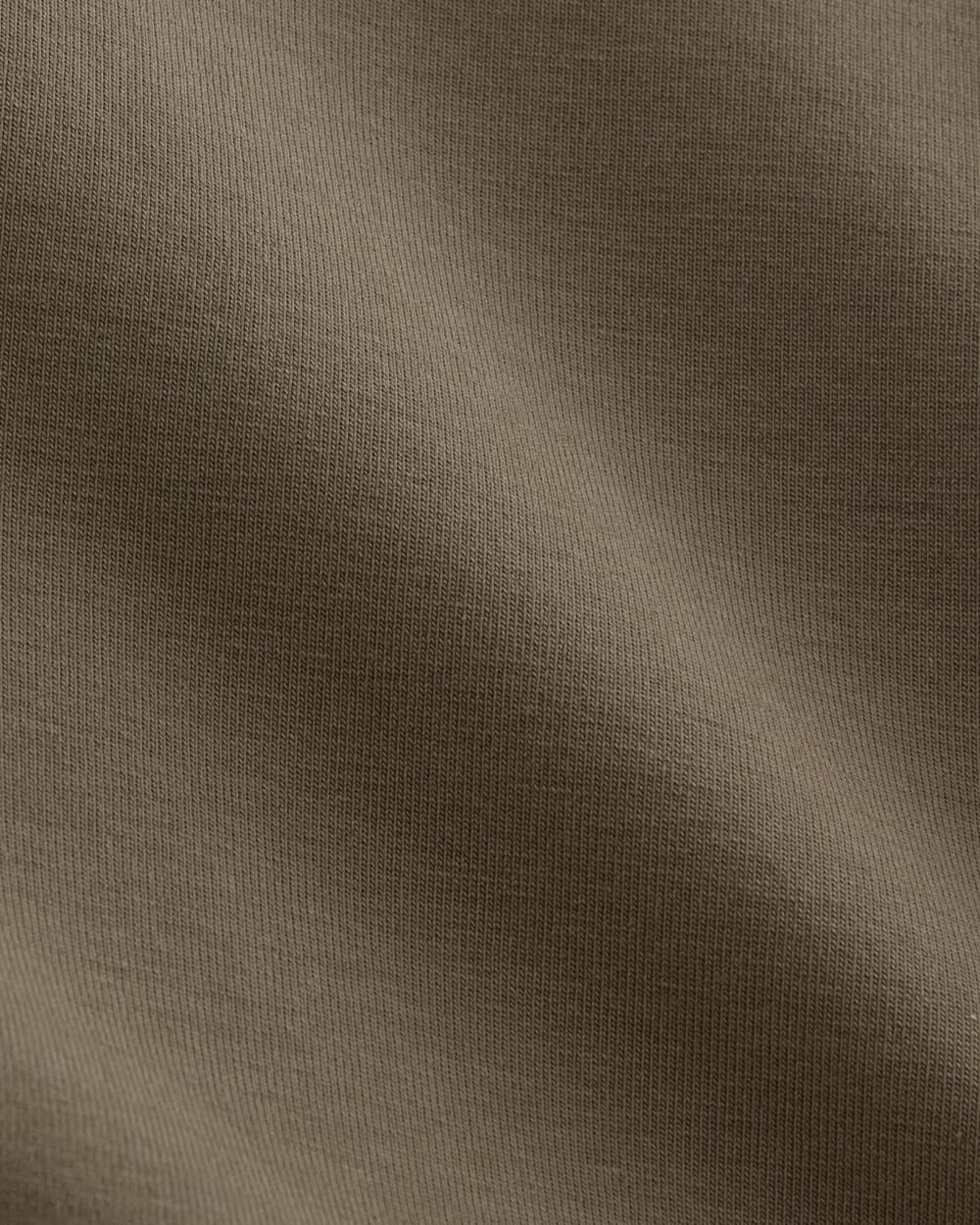 The Form Square-Neck Bodysuit in Deep Taupe — detail view
