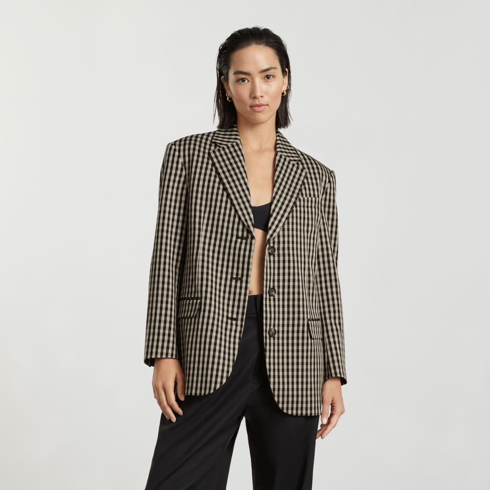 The ’80s Blazer in Khaki / Black — alternate view