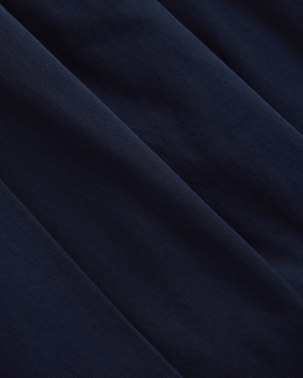 Utility Pleated Mini Skirt in Navy — detail view