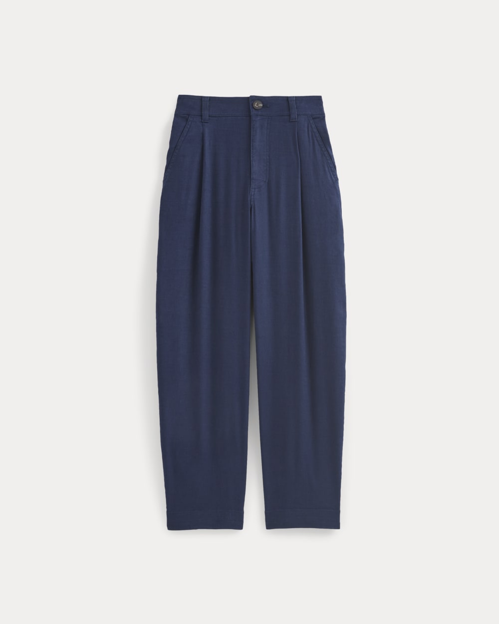 The Everywhere Pant in Stretch Linen in Navy — alternate view