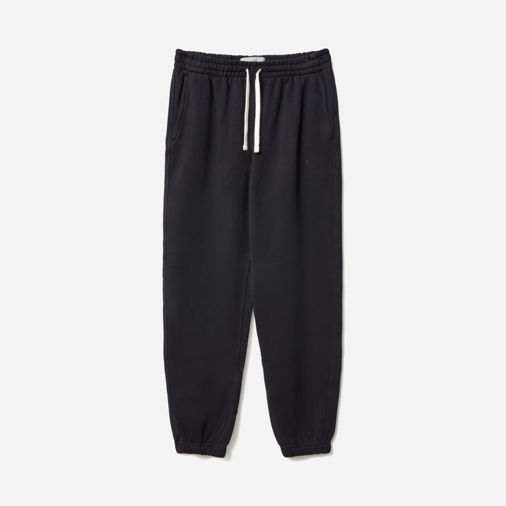 The Track Jogger in Black — front view