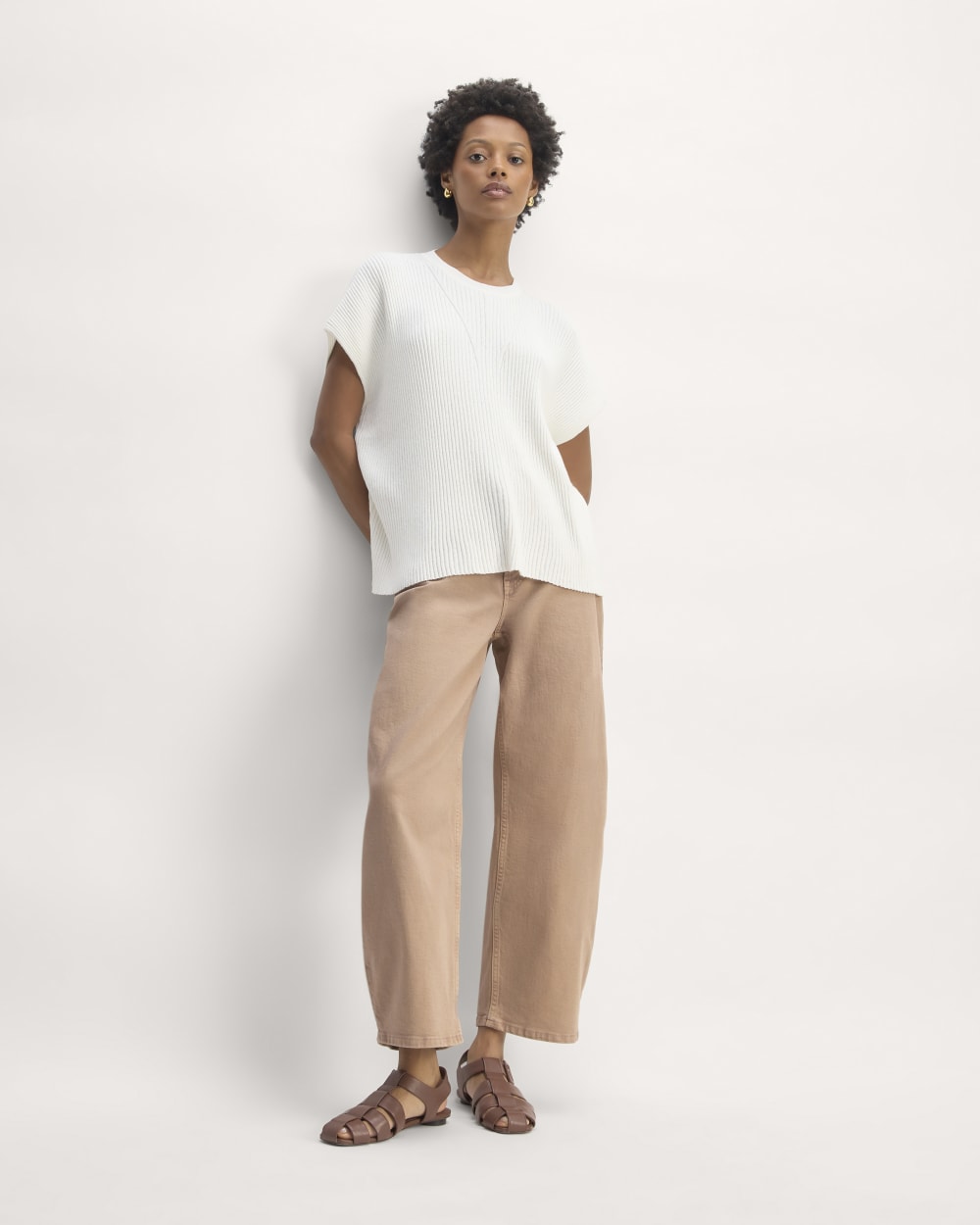 The Way-High® Curve Jean in Chanterelle — front view