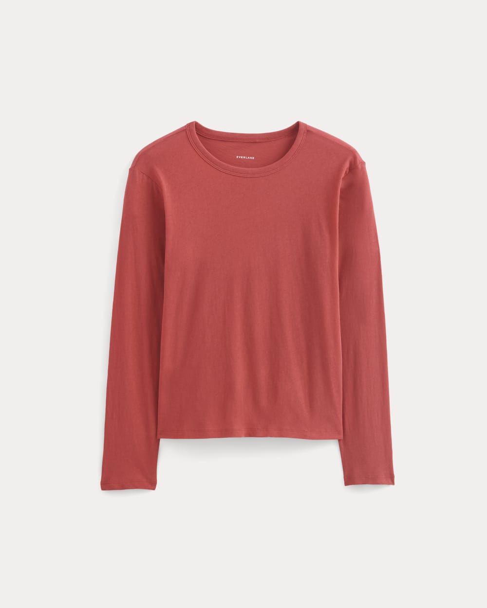 The Air Long-Sleeve Tee in Vintage Red — alternate view