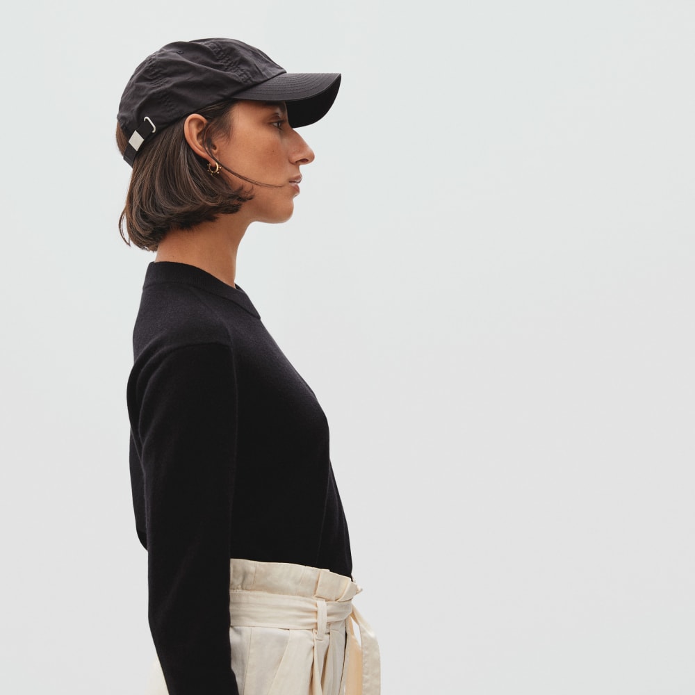 The Cashmere Crew in Black — detail view