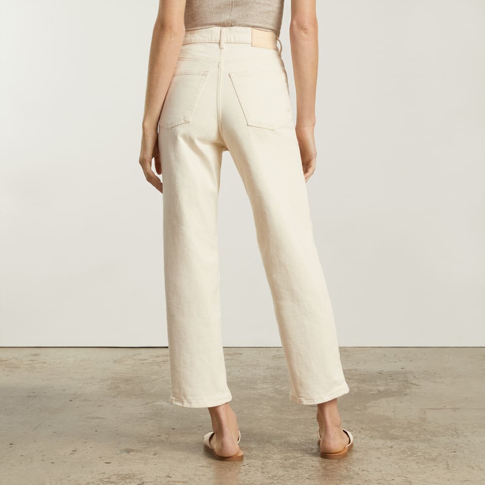 The Way-High® Jean in Ecru — detail view