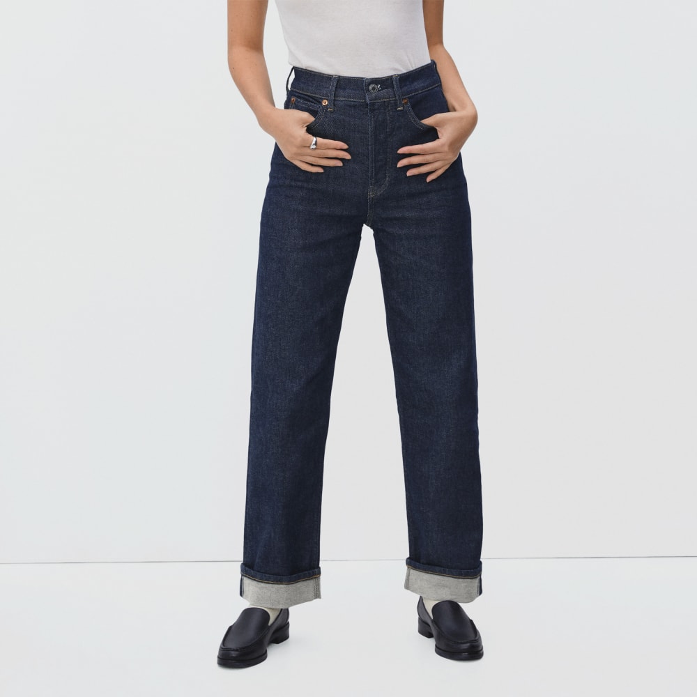 The Way-High® Jean in Indigo Rinse — front view