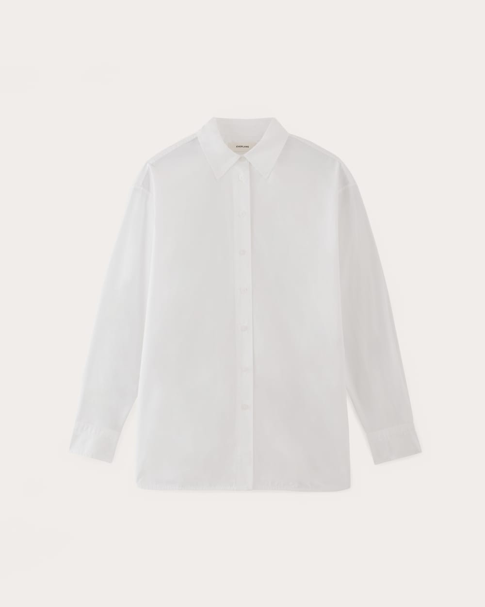 The Supima® Cotton Boyfriend Shirt in White — alternate view