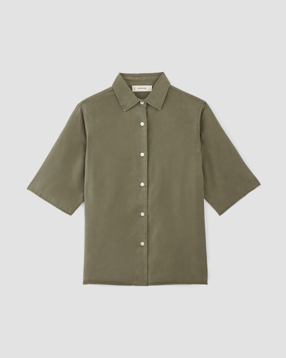 The Short-Sleeve Shirt in Butterlite in Kalamata — alternate view