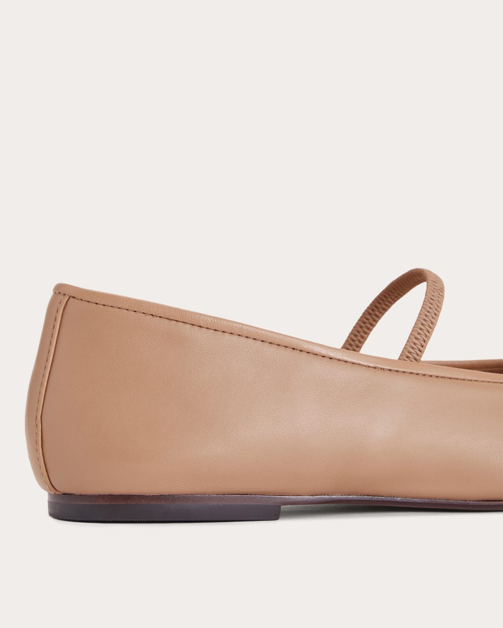The Day Mary Jane in Blush Tan — detail view