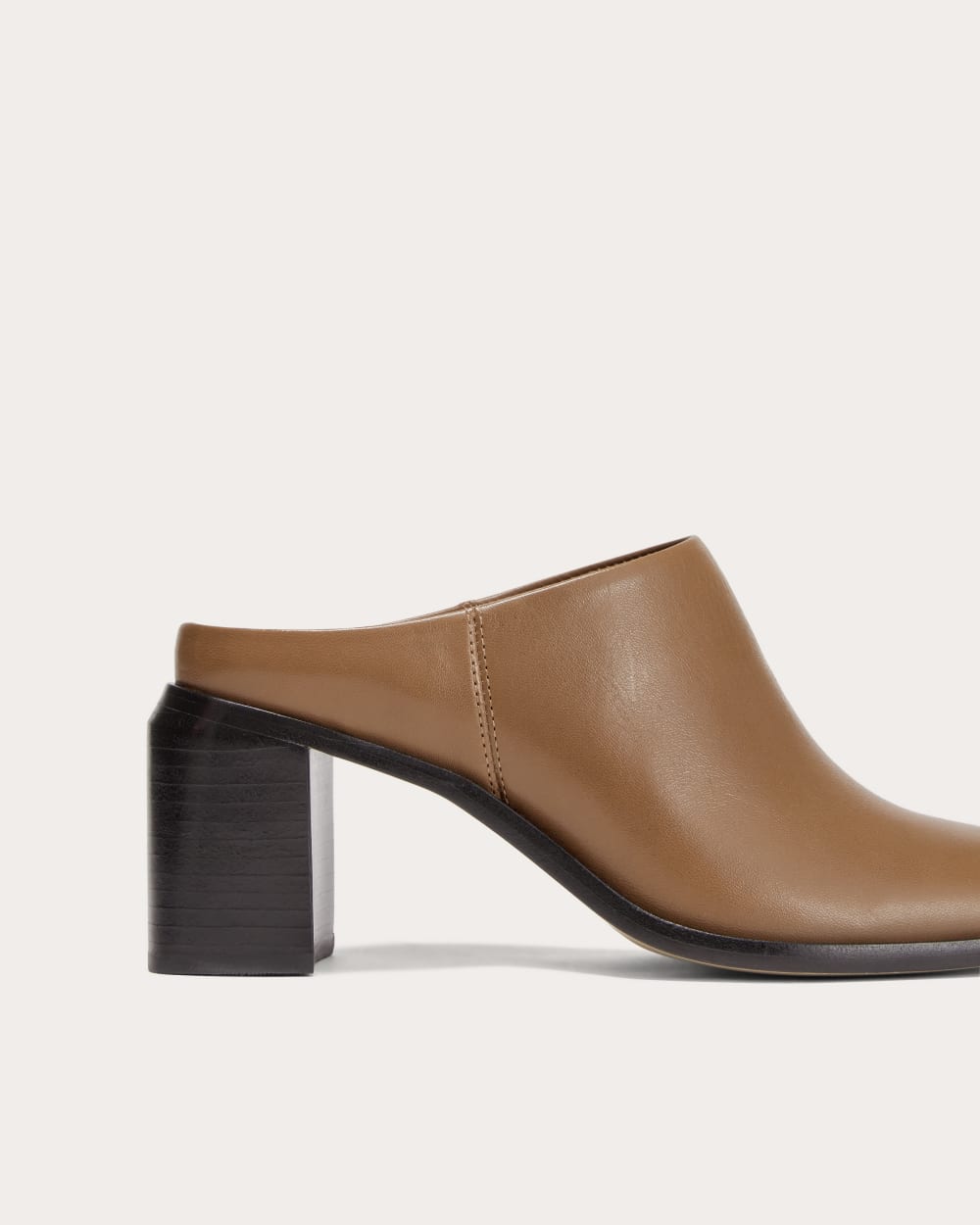 The Outlaw Mule in Saddle Brown — detail view