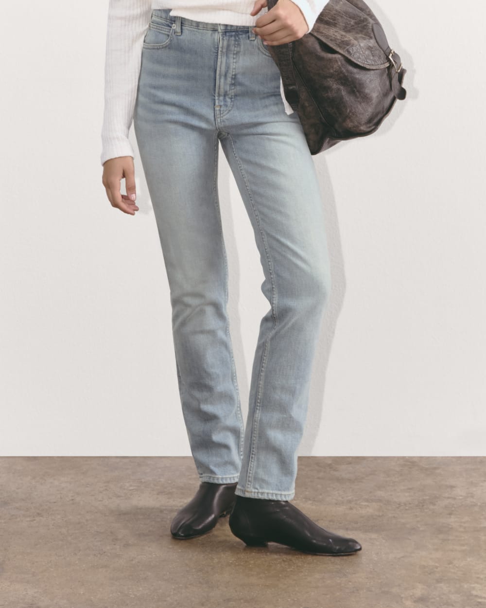 The Way-High® Slim Jean in Vintage Light — detail view