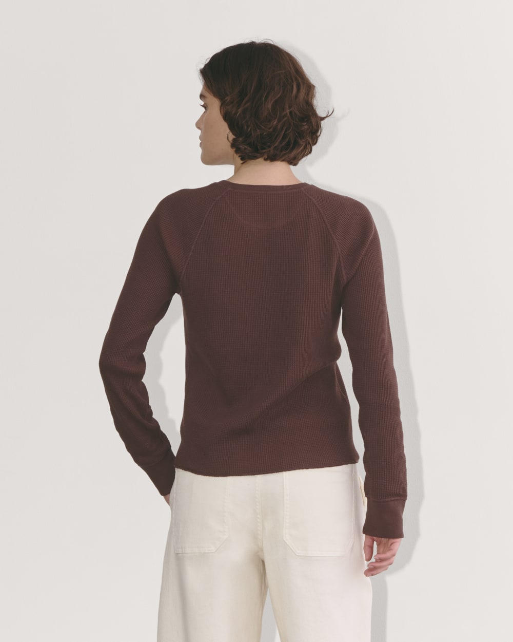 The Waffle Crew in Dark Mahogany — detail view