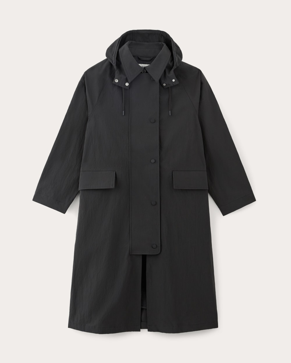 The Oversized Anorak in Black — alternate view