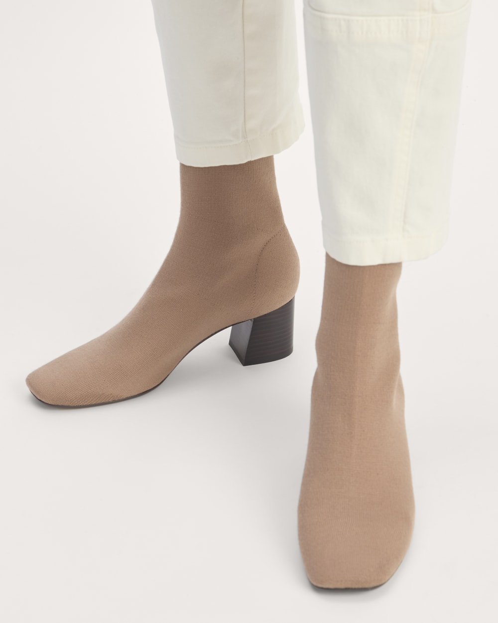 The Day Boot in ReKnit in Cinnamon Latte — alternate view