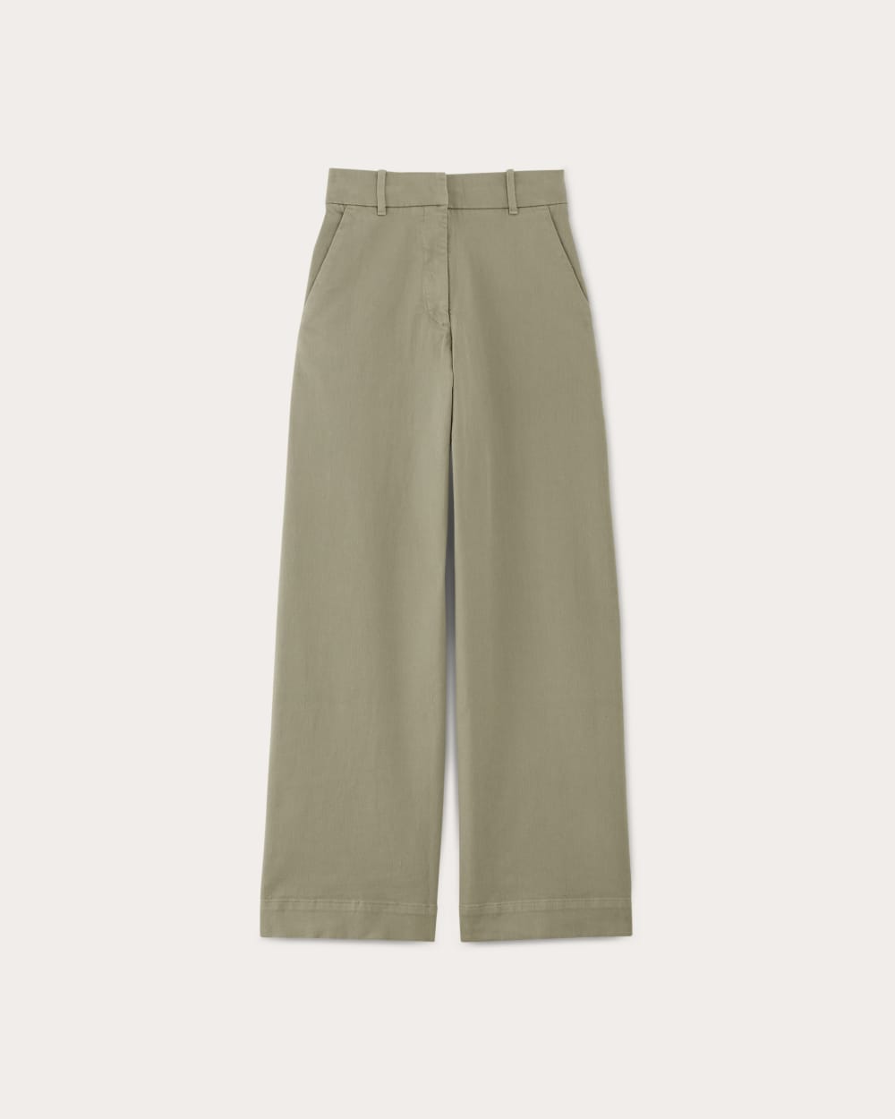 The Phoebe Trouser in Sage Green — alternate view