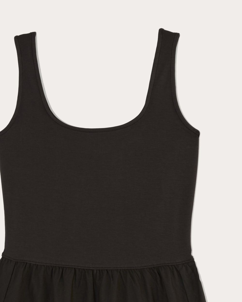 The Form Riviera Dress in Black — detail view
