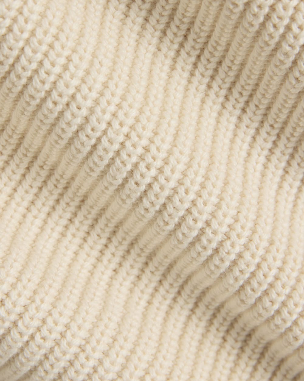 The Long Cocoon Cardigan in Canvas — detail view