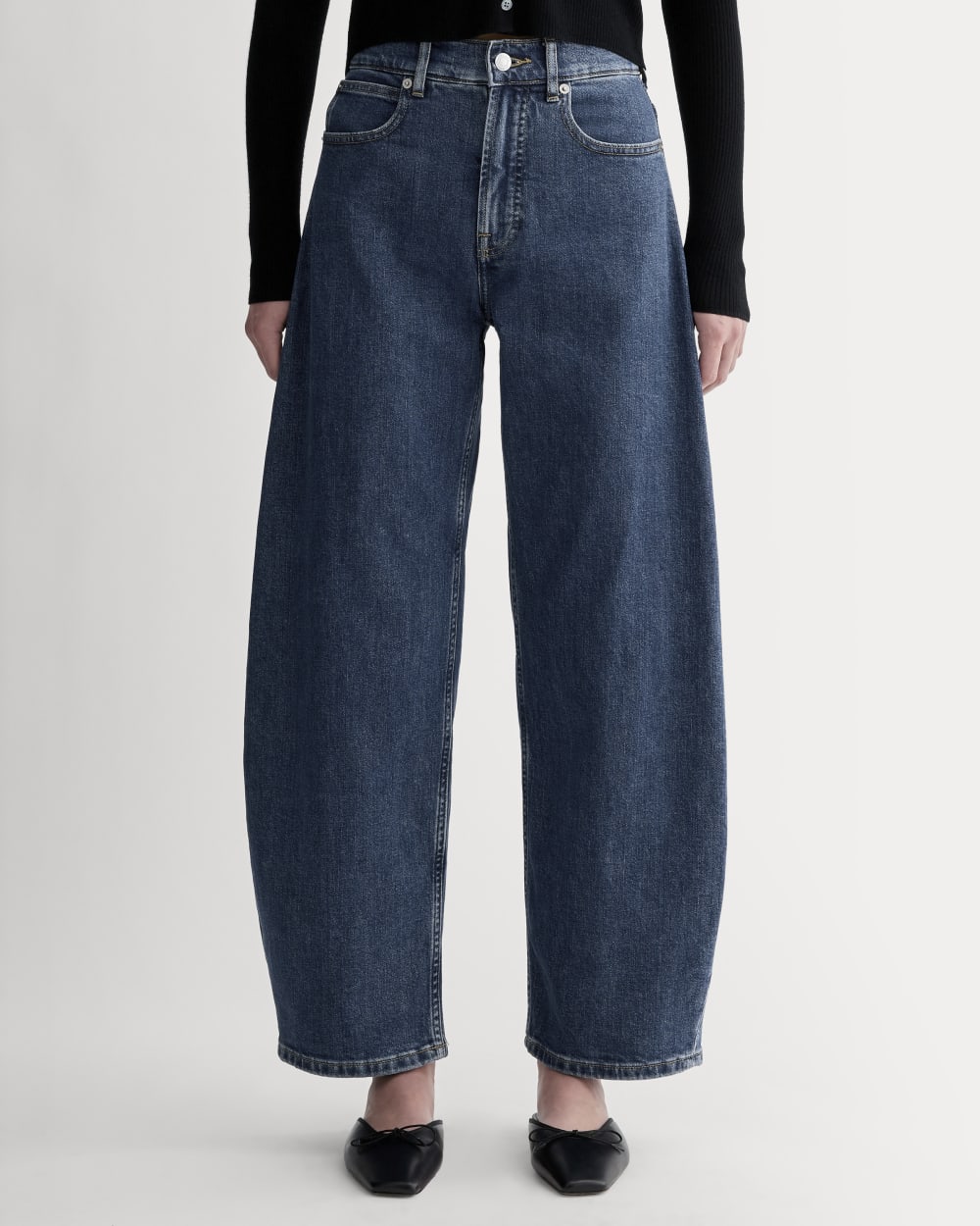 The Way-High® Curve Jean in Ocean — detail view
