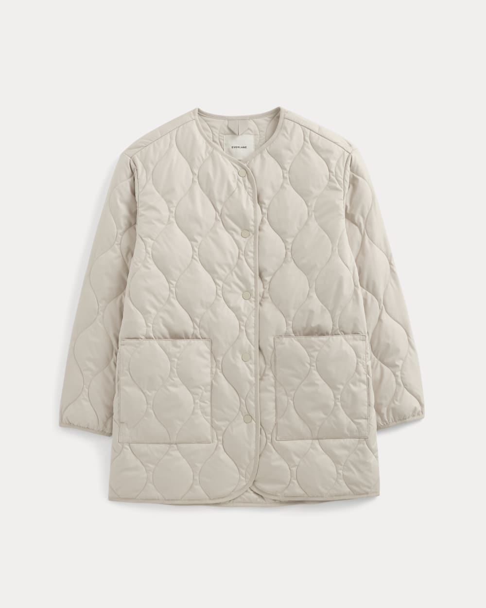 The Quilted Liner in Peyote — alternate view