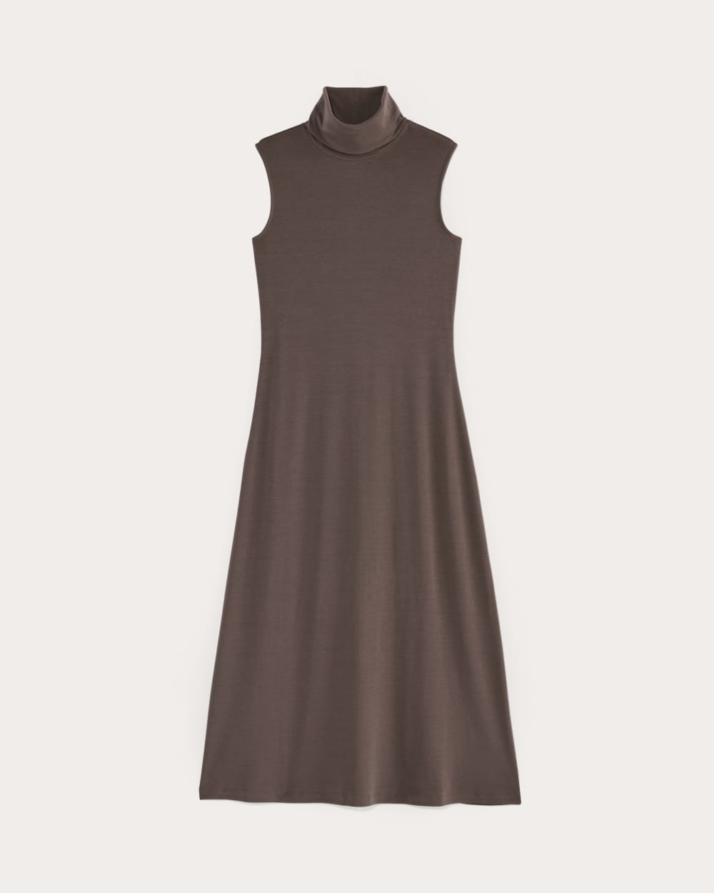 The Madison Dress in Butterknit in Espresso — alternate view
