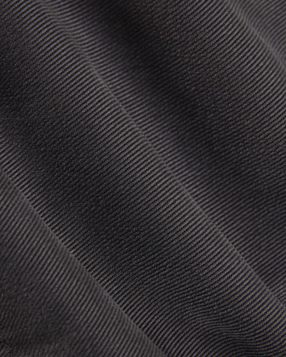 The Utility Short in Buttersoft in Graphite — detail view