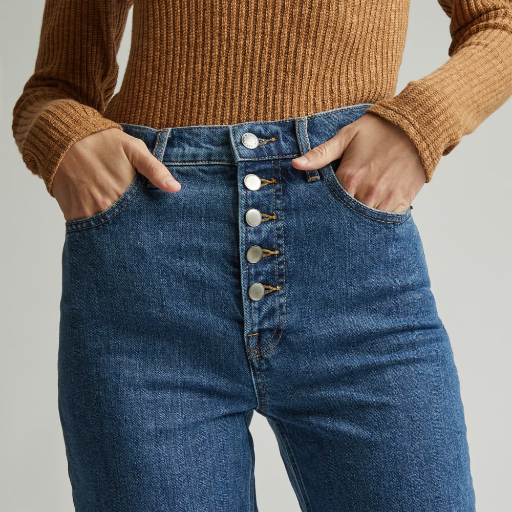 The Way-High® Jean in Cali Blue — detail view