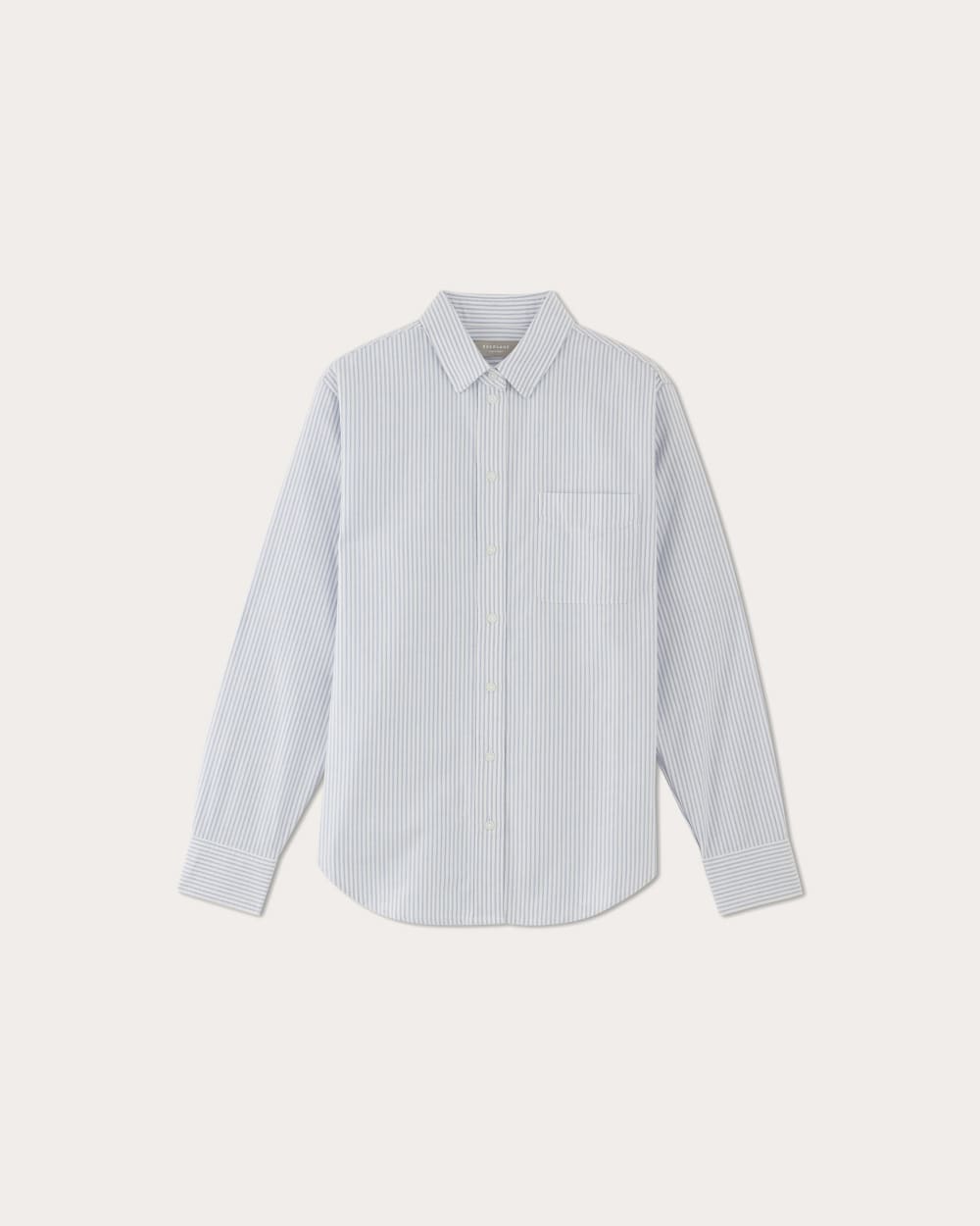 The Must-Have Oxford Shirt in White / Blue — alternate view