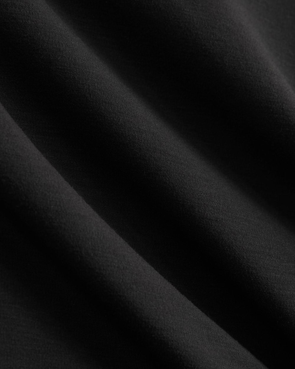 Racerback Maxi Knit Dress in Black — detail view