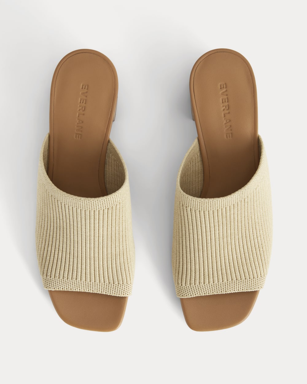The Glove Mule in ReKnit in Raffia — alternate view