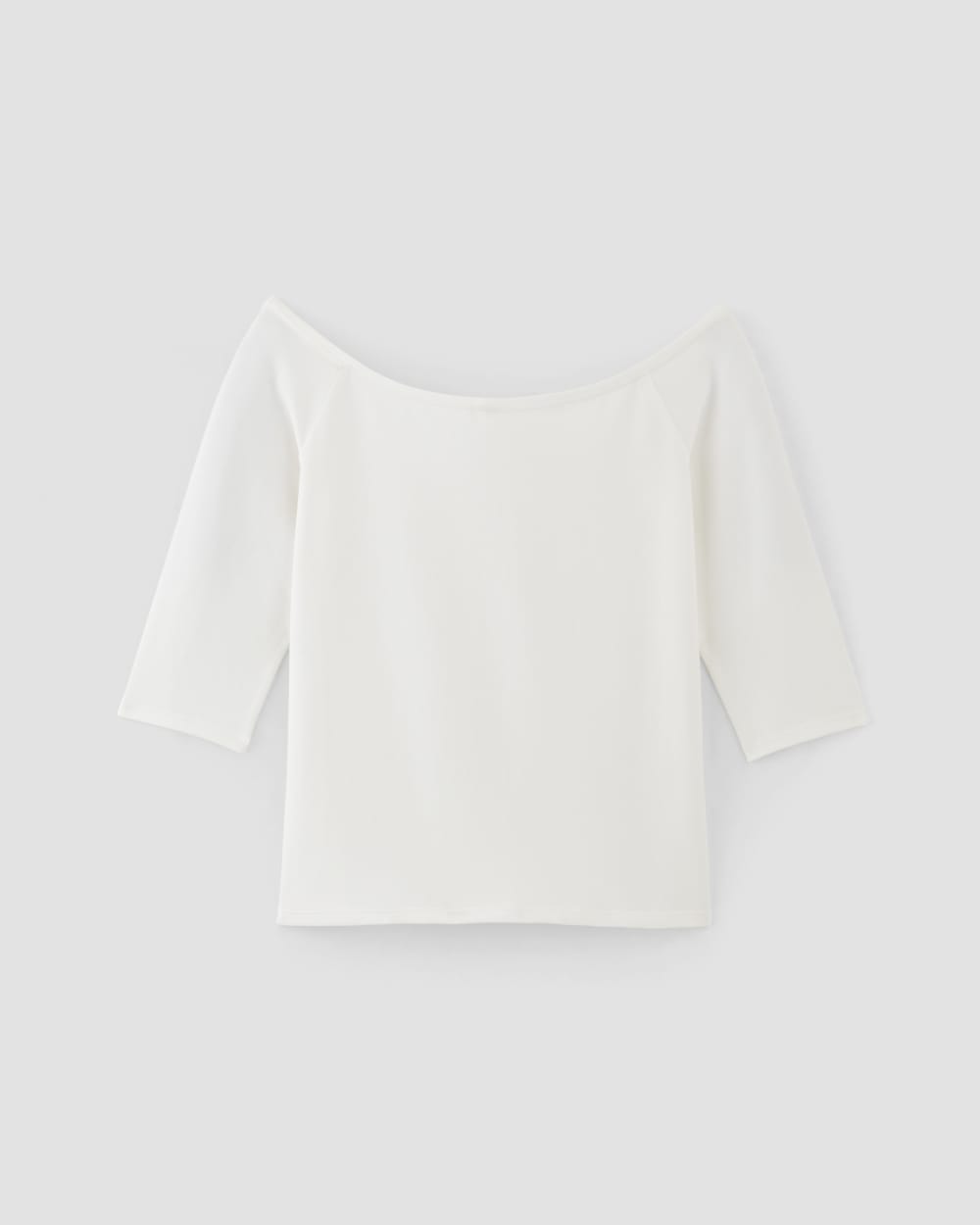 The Form Off-Shoulder Top in White — alternate view
