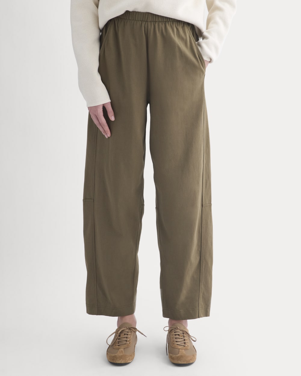 Weekend Track Pant in Beech — detail view