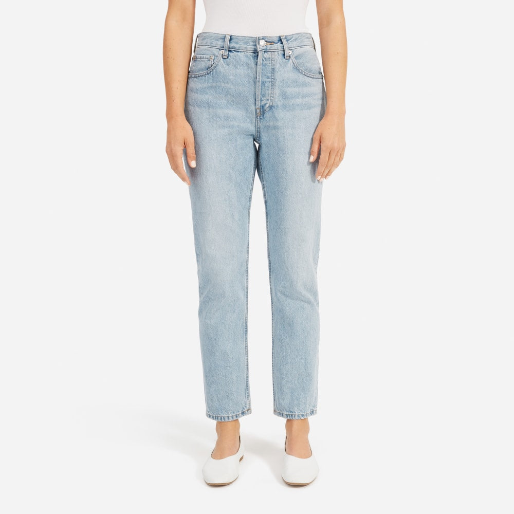 The ’90s Cheeky® Jean in Vintage Sunbleached Blue — detail view