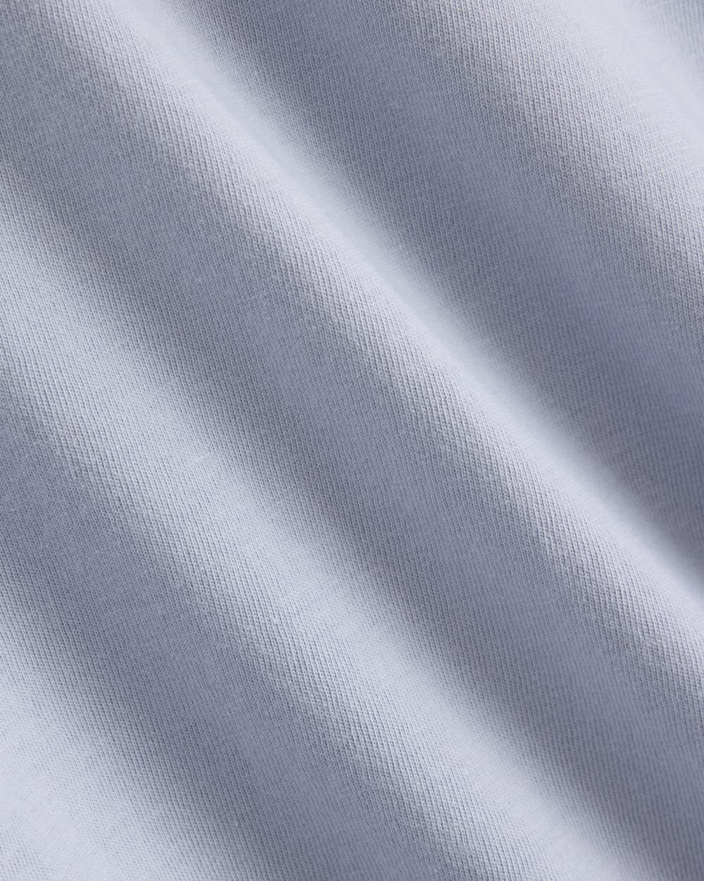 The Box-Cut Tee in Essential Cotton in Aleutian — detail view