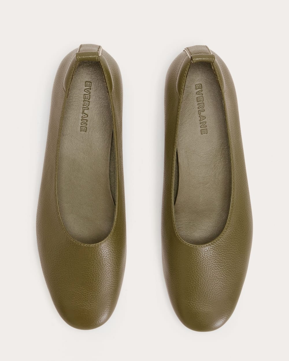 The Day Glove in Birch Green — detail view
