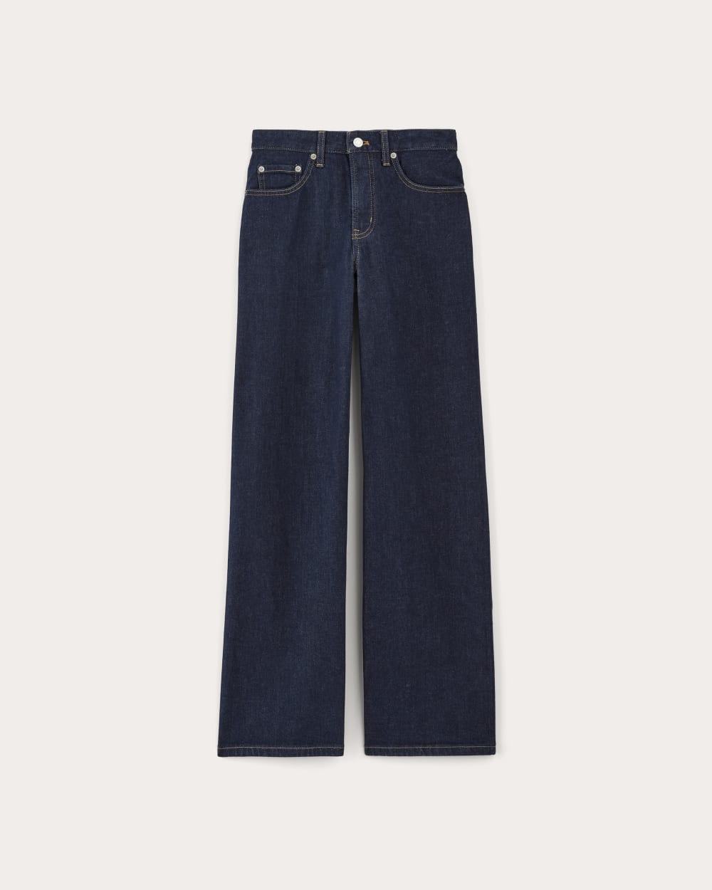 The Mid-Way Jean in Pure Blue — alternate view