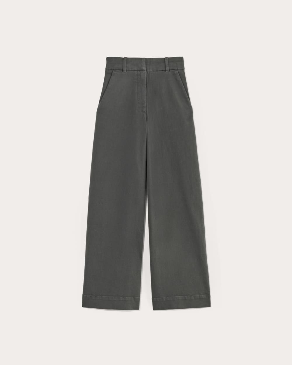The Phoebe Trouser in Graphite — alternate view