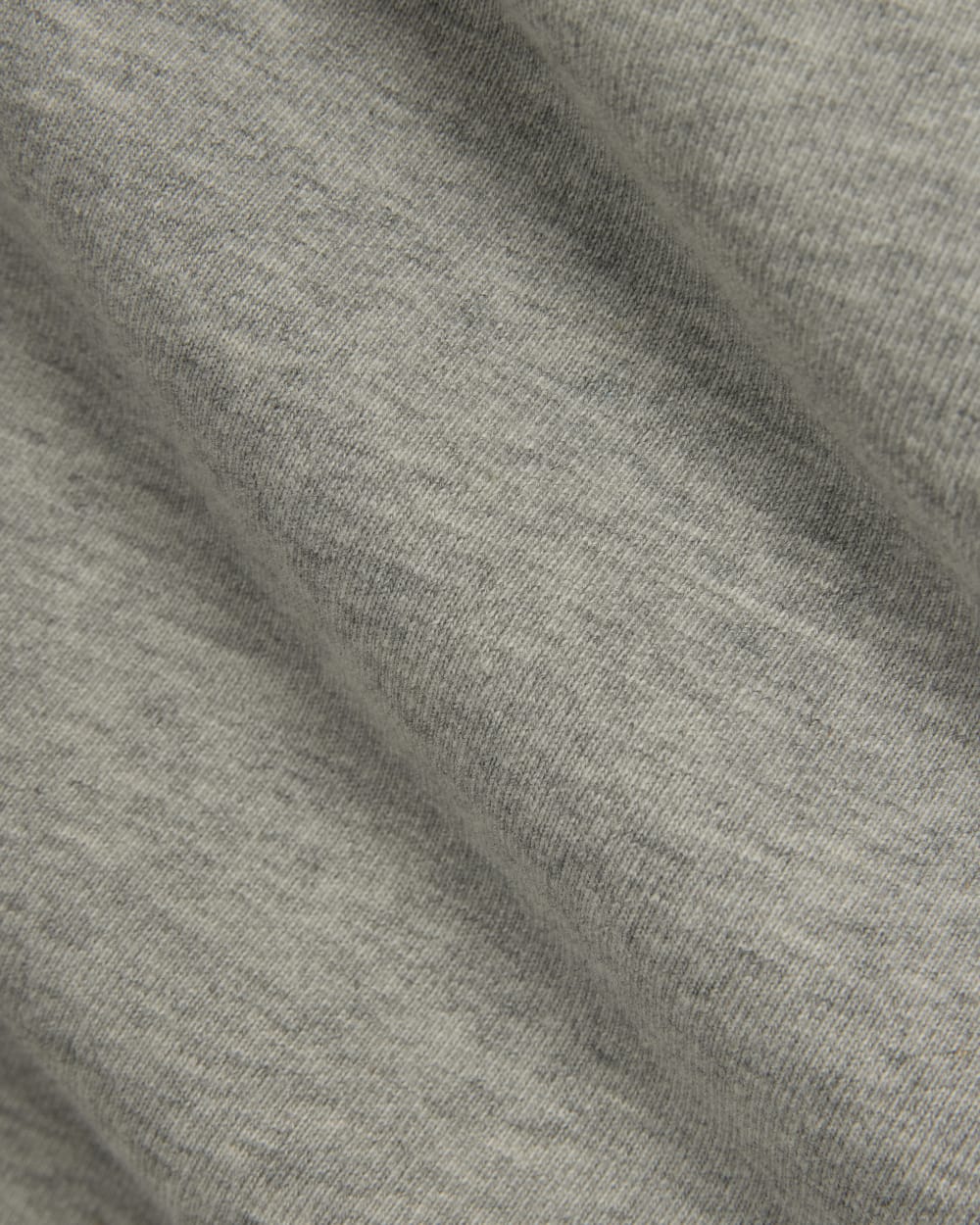 The Off-Duty Terry Crew in Heathered Grey — detail view