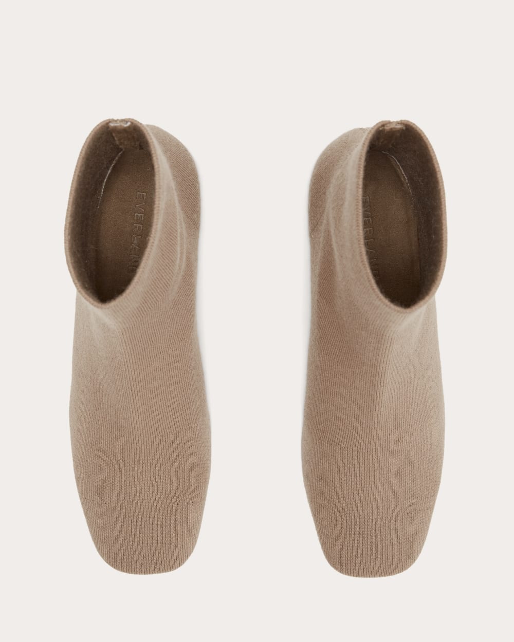 The Day Boot in ReKnit in Cinnamon Latte — detail view