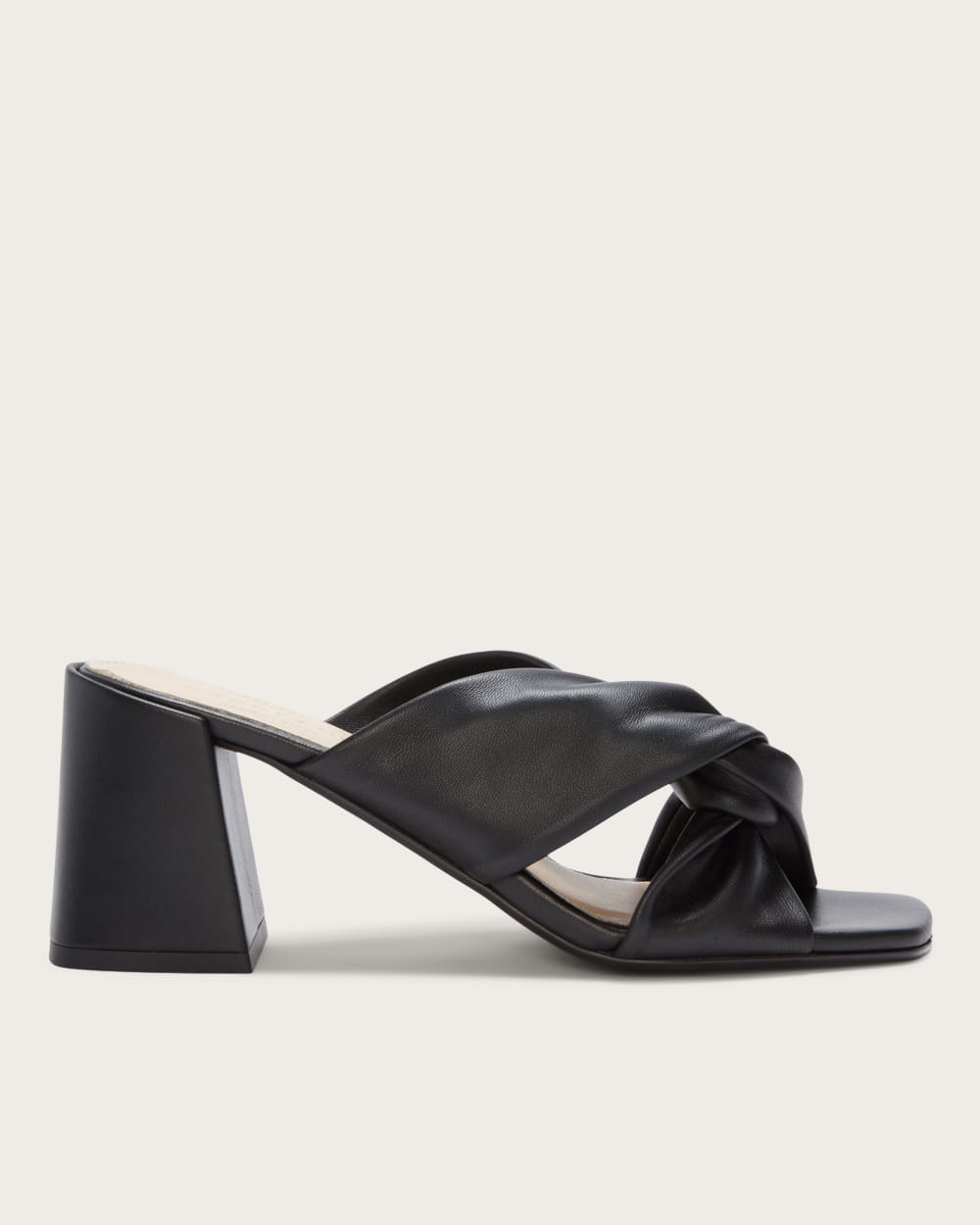 The Day Twist Heel in Black — alternate view