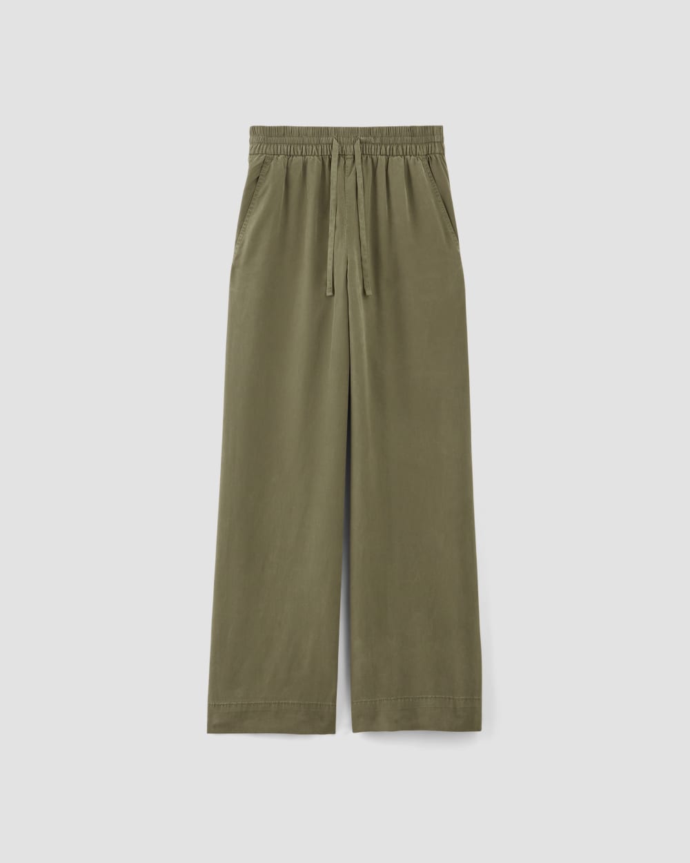 The Wide-Leg Pant in Butterlite in Kalamata — alternate view
