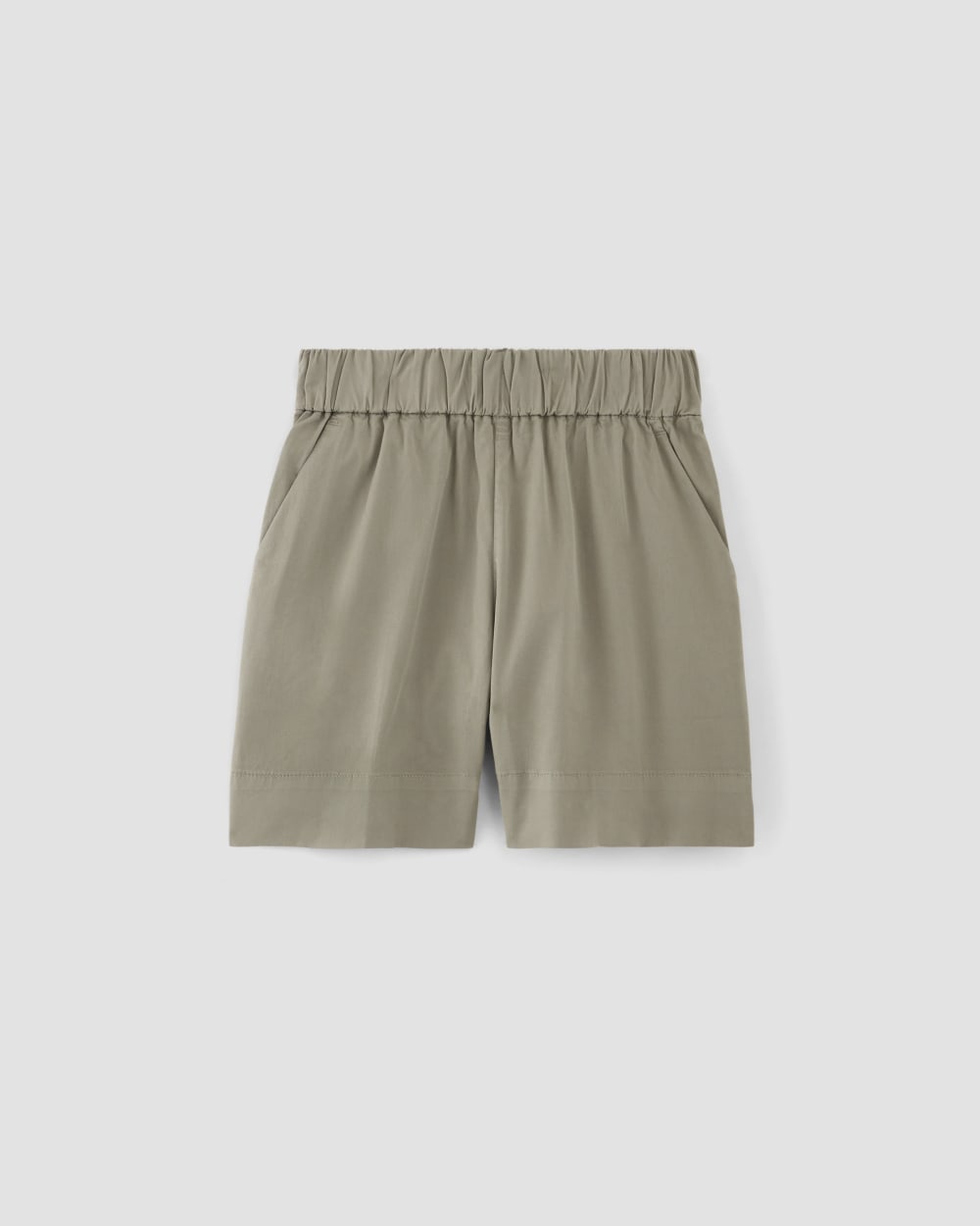 The Easy Short in Sage Green — alternate view