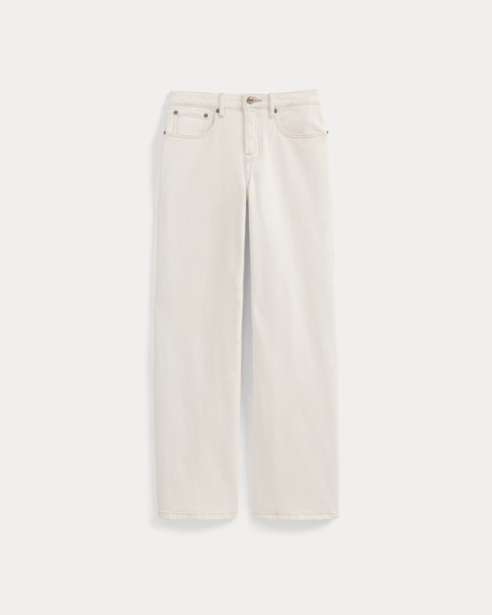 The Column Jean in Calico Ecru — alternate view